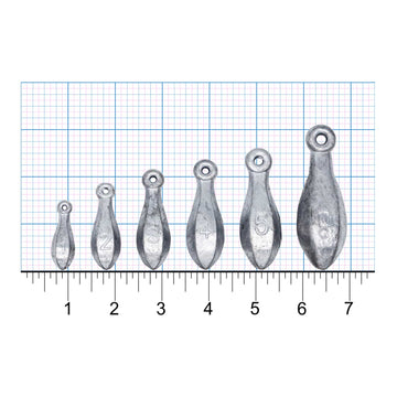 Ra Bank Rite Angler Bank Sinker Size ChartSinker Size Chart